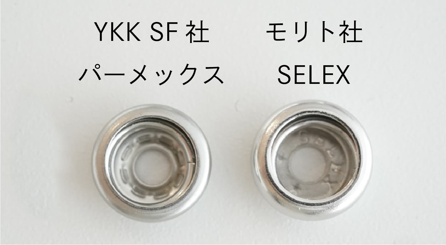 YKK・モリト：ドットボタン・アイレット・打ちコマ - その他